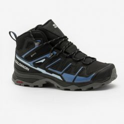 Buty turystyczne damskie Salomon XUltra Pioneer 2 GTX mid. Brązowe trekkingi Salomon, z gore-texu, trekkingowe. W wyprzedaży za 499.99 zł.