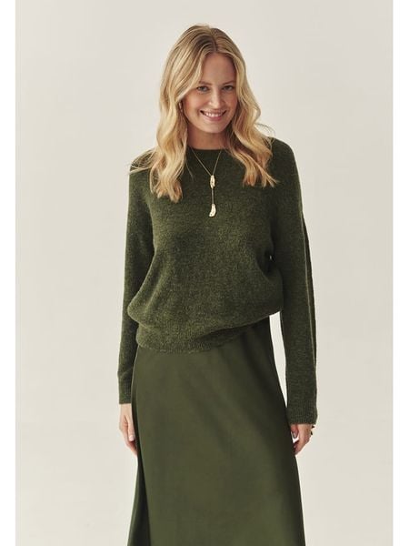 TATUUM Sweter w kolorze khaki rozmiar: L. Brązowe swetry Tatuum, l, bez wzorów, z wełny, bez ramiączek. Za 179.95 zł.