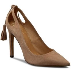 Szpilki Baldowski. Brązowe szpilki Baldowski, bez wzorów, bez obcasa, na szpilce, bez zapięcia. Za 459.99 zł.