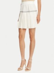 Liu Jo Sport Spódnica mini TA5124 J4894 Biały Regular Fit. Białe spódnice Liu Jo Sport, xl, bez wzorów, z bawełny, sportowe, mini, sportowe. Za 579.99 zł.
