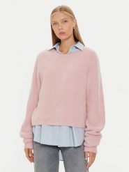 Marella Sweter Ovidio 2423366202 Różowy Regular Fit. Czerwone swetry Marella, m, bez wzorów, z syntetyku, bez ramiączek. Za 479.99 zł.