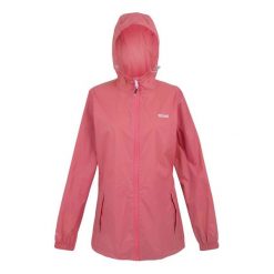 Kurtka trekkingowa damska Pack It Jacket III kieszonkowa przeciwdeszczowa. Białe kurtki sportowe Regatta, bez wzorów, bez kaptura, trekkingowe. Za 149.99 zł.