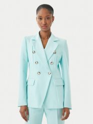 Maryley Marynarka 26EB139/43AC Turkusowy Regular Fit. Niebieskie marynarki i żakiety Maryley, m, bez wzorów, z syntetyku. Za 579.99 zł.