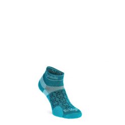 Skarpety biegowe damskie Bridgedale Ultra LtT2 Merino Sport Low. Niebieskie skarpety Bridgedale, bez wzorów. Za 74.99 zł.