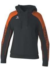 Bluza damska z kapturem Erima Evo Star. Brązowe bluzy Erima, bez wzorów, z materiału, z kapturem. Za 185.00 zł.