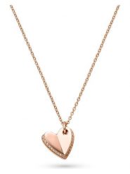 S.Oliver Srebrny naszyjnik z zawieszką - dł. 45 cm rozmiar: onesize. Szare naszyjniki S.Oliver, z cyrkonią, srebrne. Za 173.99 zł.