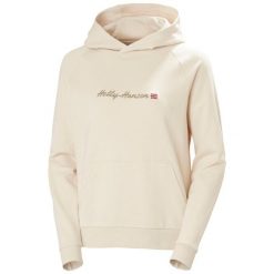 Bluza damska Helly Hansen Core Graphic. Białe bluzy Helly Hansen, bez wzorów, bez kaptura. Za 342.50 zł.