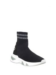 Liu Jo Sneakersy w kolorze czarno-białym rozmiar: 41. Czarne trampki Liu Jo, bez wzorów, za kostkę, bez zapięcia. Za 224.52 zł.