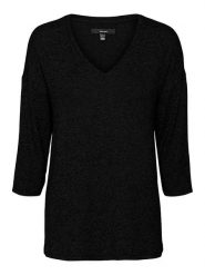 Vero Moda Sweter w kolorze czarnym rozmiar: S. Czarne swetry Vero Moda, s, bez wzorów, bez ramiączek. Za 48.62 zł.