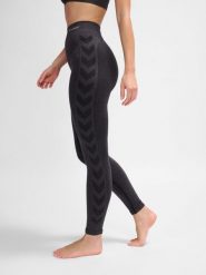 Rajstopy damskie Hummel hmlci mid waist. Czarne rajstopy i pończochy Hummel, s, bez wzorów, z materiału. Za 219.50 zł.