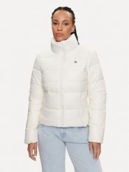 Calvin Klein Jeans Kurtka przejściowa J20J223580 Écru Slim Fit. Kurtki Calvin Klein Jeans, xs, bez wzorów, z jeansu, bez kaptura. Za 429.99 zł.