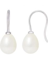 Pearline Srebrne kolczyki z perłami rozmiar: onesize. Szare kolczyki Pearline, z perłą, srebrne, z zapięciem typu bigiel. Za 220.12 zł.