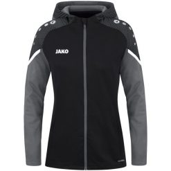 Damska bluza dresowa z kapturem Jako Performance. Czarne bluzy JAKO, s, bez wzorów, z dresówki, z kapturem. Za 240.35 zł.