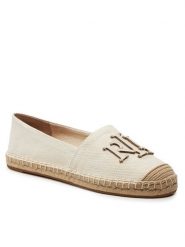 Lauren Ralph Lauren Espadryle 802920405006 Beżowy. Brązowe espadryle Lauren Ralph Lauren, bez wzorów, z materiału, bez obcasa, bez zapięcia. Za 559.99 zł.
