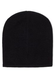 Marie Lund czapka z czystego kaszmiru Kobiety Kaszmir czarny, ONE SIZE. Czarne czapki Marie Lund, bez wzorów, z kaszmiru. Za 249.95 zł.