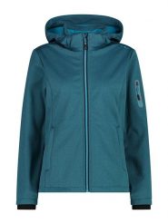 CMP Kurtka softshellowa w kolorze turkusowym rozmiar: 38. Niebieskie kurtki sportowe CMP, m, bez wzorów, bez kaptura, outdoorowe. Za 187.96 zł.