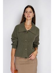 William de Faye Kardigan w kolorze khaki rozmiar: 42. Brązowe kardigany William de Faye, bez wzorów, z kaszmiru. Za 148.96 zł.