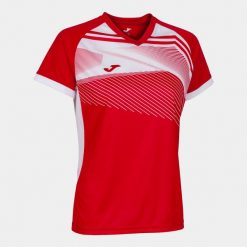 Koszulka do piłki nożnej damska Supernova II. Białe bluzki Joma, m, bez wzorów, sportowe, bez kołnierzyka, bez ramiączek. Za 131.99 zł.