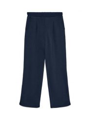 Vero Moda Spodnie w kolorze granatowym rozmiar: XL. Niebieskie spodnie materiałowe Vero Moda, na co dzień, s, bez wzorów, z materiału. Za 86.99 zł.