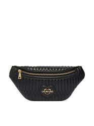 LOVE MOSCHINO Nerka JC4035PP1OLJ0000 Czarny. Czarne torebki klasyczne Love Moschino, bez wzorów, ze skóry, bez dodatków. Za 699.99 zł.