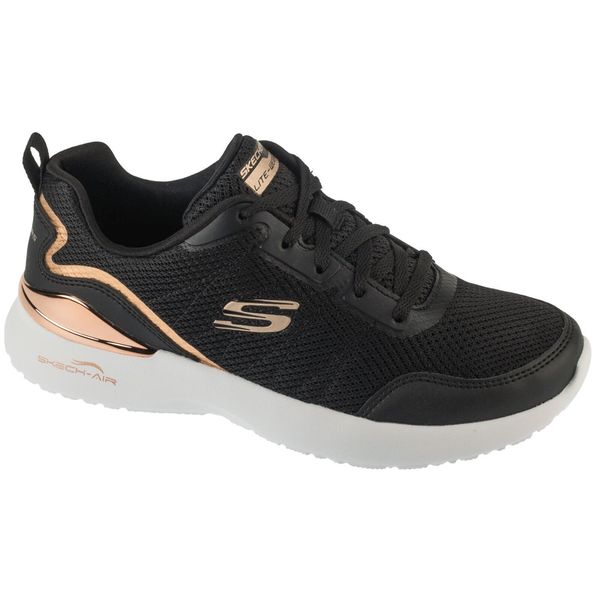 Buty sportowe Sneakersy damskie, Skech-Air Dynamight - The Halcyon. Czarne obuwie sportowe Skechers, bez zapięcia, trekkingowe, Skechers Sport. Za 279.99 zł.