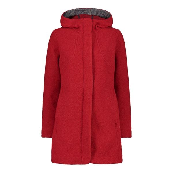 Bluza damska turystyczna CMP 32M2286. Czerwone bluzy CMP, m, bez wzorów, z materiału, z kapturem. Za 399.99 zł.