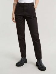G-Star Spodnie chino w kolorze czarnym rozmiar: W30/L32. Czarne spodnie materiałowe G-Star, na co dzień, l, z aplikacjami. Za 246.53 zł.