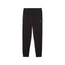 Damskie spodnie dresowe ESS ELEVATED PUMA Black. Czarne spodnie dresowe Puma, m, bez wzorów, z dresówki. Za 169.99 zł.