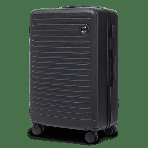 Walizka DUŻA Wings ABS+ COOT 28" Black. Czarne walizki Wings, bez wzorów, duże. Za 209.30 zł.