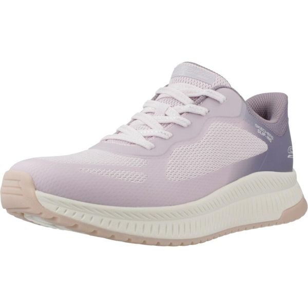 Buty SKECHERS BOBS SQUAD 4 STAPLE LOOK Fioletowy. Fioletowe trekkingi Skechers, z syntetyku, na fitness i siłownię. Za 284.99 zł.