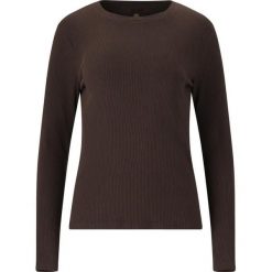 Damska koszulka z długim rękawem Athlecia Lankae. Brązowe bluzki Athlecia, bez wzorów, sportowe, bez kołnierzyka, bez ramiączek. Za 156.50 zł.