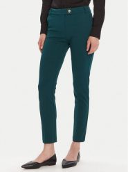 Rinascimento Chinosy CFC0126226003 Zielony Slim Fit. Zielone spodnie materiałowe Rinascimento, xl, bez wzorów, z syntetyku. Za 379.99 zł.