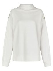 ELBSAND Bluza "Tuuja" w kolorze białym rozmiar: S. Białe bluzy ELBSAND, s, bez wzorów, z bawełny, bez kaptura. Za 189.45 zł.