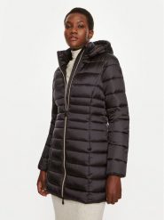 Save The Duck Kurtka przejściowa D47300W IRIS19 Czarny Regular Fit. Czarne kurtki Save the duck, bez wzorów, z syntetyku, bez kaptura. Za 489.99 zł.