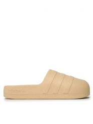 Adidas Klapki adifom adilette Slides GZ2632 Beżowy. Brązowe klapki Adidas, bez wzorów, z syntetyku, bez obcasa. Za 179.99 zł.