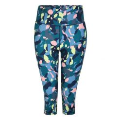 Legginsy damskie fitness Dare 2B Influential. Niebieskie legginsy Dare 2b, xs, bez wzorów, z elastanu. W wyprzedaży za 59.99 zł.
