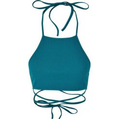 Trapezowy Top W Prążki Dla Kobiet. Niebieskie topy Urban Classics, l, bez wzorów, bez kołnierzyka, bez ramiączek. Za 64.99 zł.
