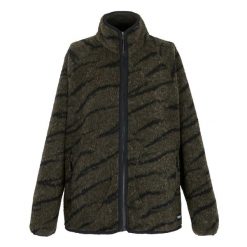 Bluza Polarowa Damska Borg Pełen Suwak Frankie. Czarne bluzy Regatta, na zimę, bez wzorów, z polaru, bez kaptura. Za 135.99 zł.