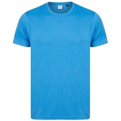 Koszulka Z Poliestru Z Recyklingu Dla Dorosłych Unisex. Brązowe bluzki TOMBO, xl, bez wzorów, sportowe, bez kołnierzyka, bez ramiączek. Za 77.99 zł.