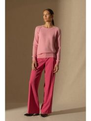 Perfect Cashmere Kaszmirowy sweter w kolorze jasnoróżowym rozmiar: M. Różowe swetry Perfect Cashmere, m, bez wzorów, z kaszmiru, bez ramiączek. Za 330.67 zł.
