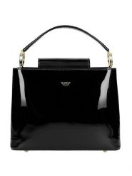 Wojas Skórzana torebka w kolorze czarnym - 24 x 18 x 12 cm rozmiar: onesize. Czarne torby na ramię Wojas, bez wzorów, z materiału, przez ramię, bez dodatków. Za 319.99 zł.