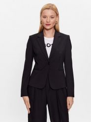 Boss Marynarka 50490020 Czarny Slim Fit. Czarne marynarki i żakiety Boss, bez wzorów, z wełny. Za 929.99 zł.