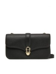 Aigner Torebka 132412 Czarny. Czarne listonoszki Aigner, bez wzorów, ze skóry, bez dodatków. Za 1,349.00 zł.