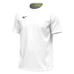 T-shirt Mizuno Team Training. Niebieskie t-shirty Mizuno, bez wzorów, bez kołnierzyka, bez ramiączek. Za 118.50 zł.