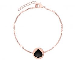 Bransoletka ze stali szlachetnej z emalią - pik. Bransoletki Elixa, ze stali. Za 149.00 zł.