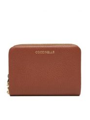 Coccinelle Portfel E2 TBM 11 E9 01 Brązowy. Brązowe portfele Coccinelle, bez wzorów, ze skóry. Za 499.99 zł.