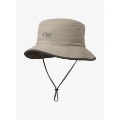 Kapelusz turystyczny Outdoor Research Sun Bucket. Brązowe kapelusze OUTDOOR RESEARCH, bez wzorów. Za 130.99 zł.