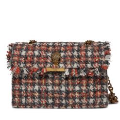 Torebka Kurt Geiger. Brązowe torebki klasyczne Kurt Geiger, bez wzorów, bez dodatków. Za 789.99 zł.