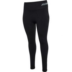 Damskie legginsy bezszwowe Hummel Te Pace Plus. Czarne legginsy Hummel, xl, bez wzorów. Za 279.50 zł.