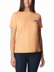 Columbia Koszulka sportowa "Sun Trek™" w kolorze pomarańczowym rozmiar: M. Pomarańczowe koszulki sportowe Columbia, bez wzorów, z materiału, bez ramiączek, outdoorowe. Za 61.45 zł.